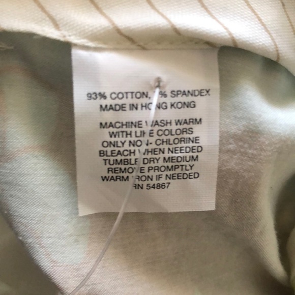 EXPRESS DESIGN STUDIO EDITOR PANTS FLORAL 4 Flare - Picture 8 of 8